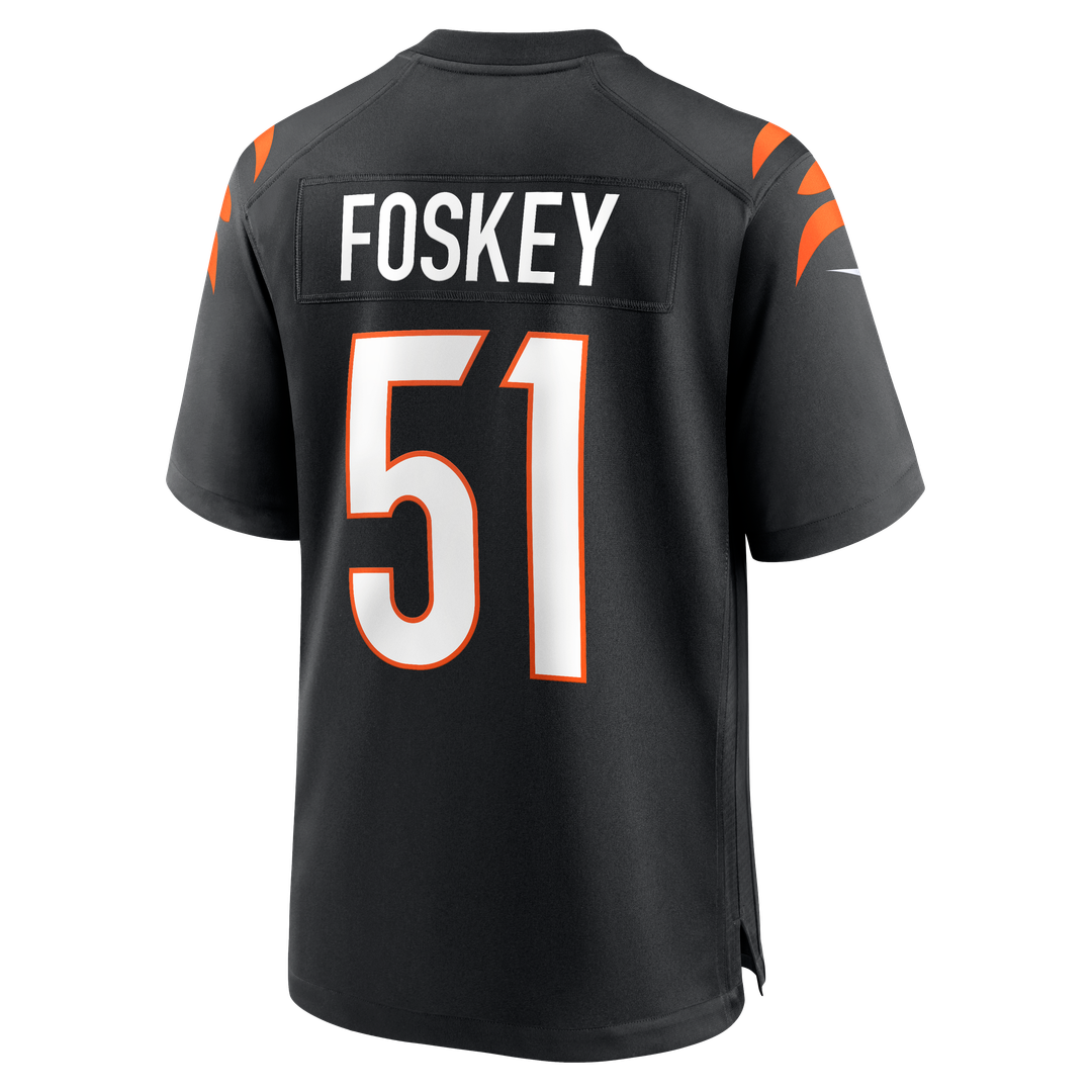 Cincinnati Bengals Isaiah Foskey Nike Black Game Jersey product image 3
