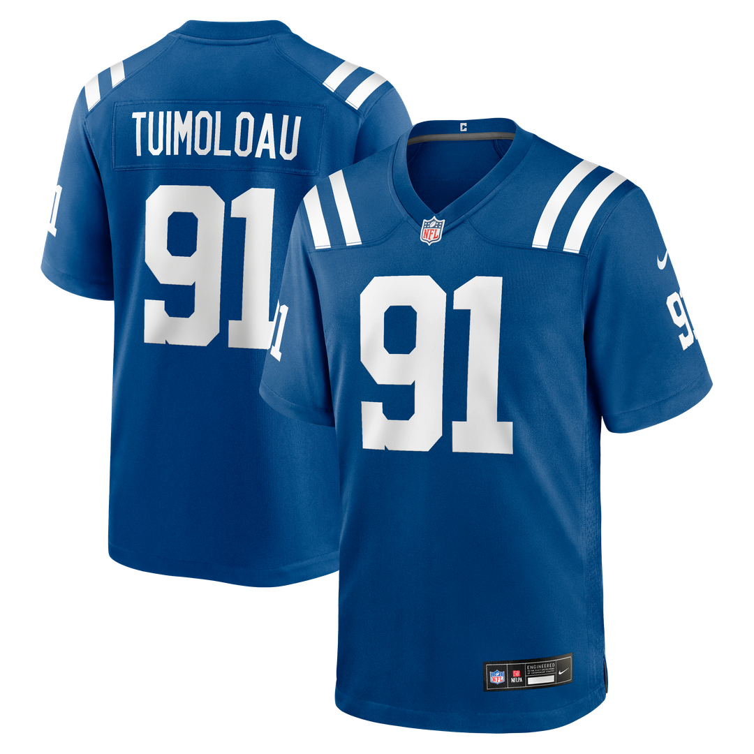 Indianapolis Colts JT Tuimoloau Nike Royal Game Jersey product image 1