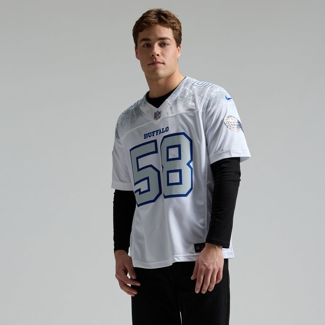 Buffalo Bills Matt Milano Nike White Rivalries Collection product image 6