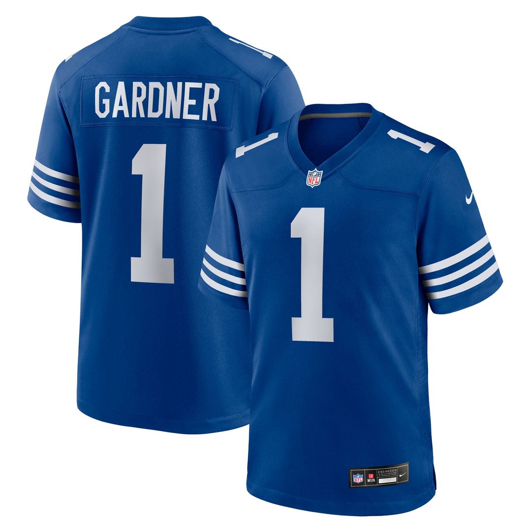 Indianapolis Colts Ahmad Sauce Gardner Nike Royal Alternate product image 1