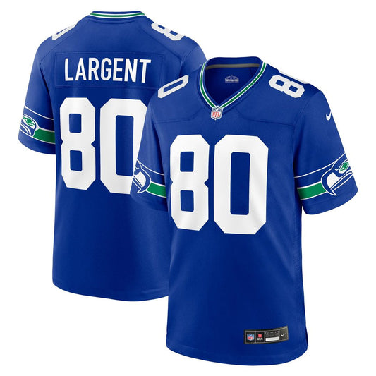 Seattle Seahawks Steve Largent Nike Royal Throwback Retired product image 1