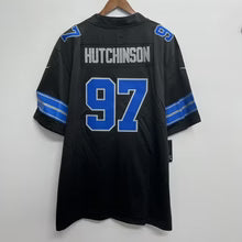 Aiden Hutchinson YOUTH KIDS Detroit Lions Official NFL Nike Jersey black product image 1, provided for visual reference and