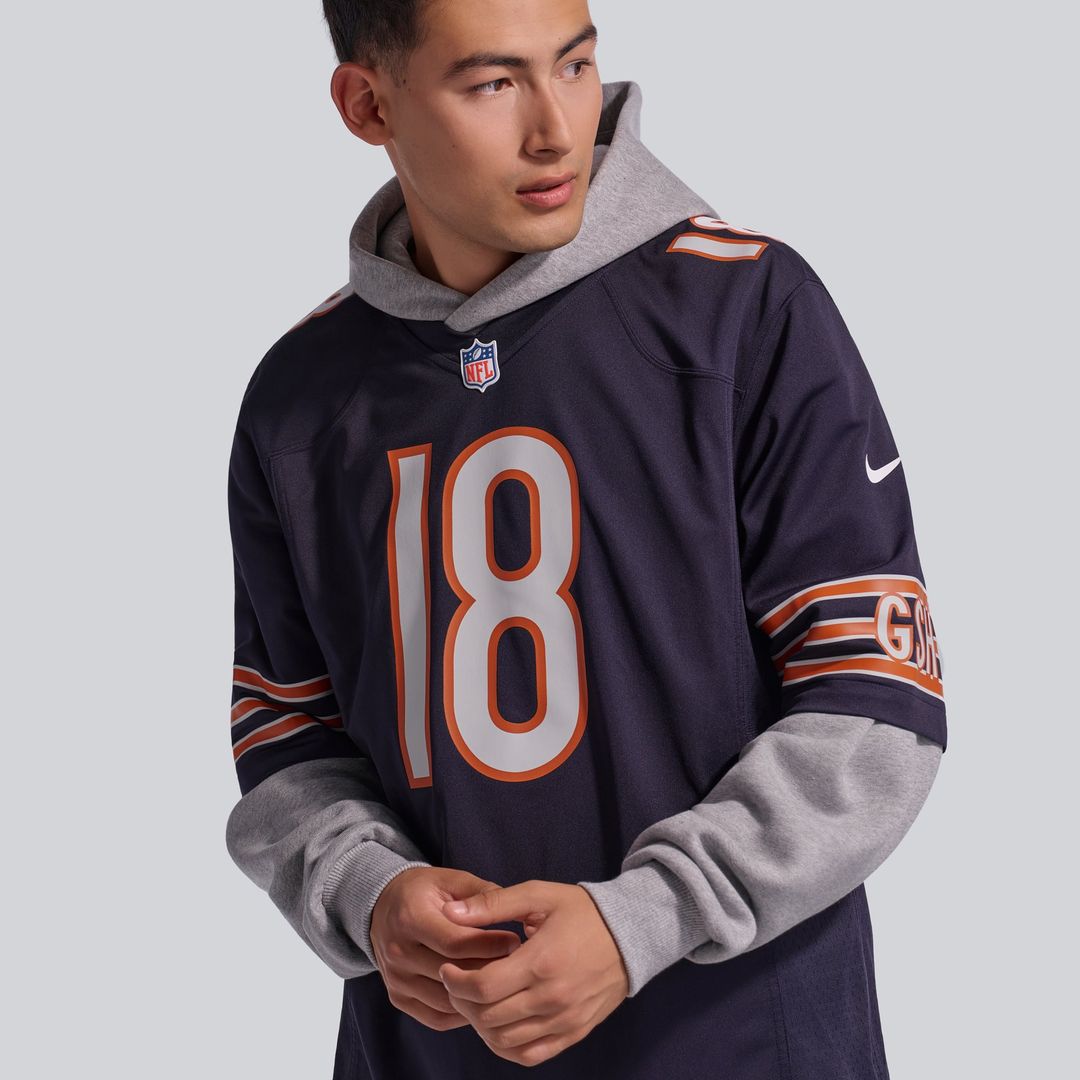 Chicago Bears Caleb Williams Nike Navy Game Jersey product image 9