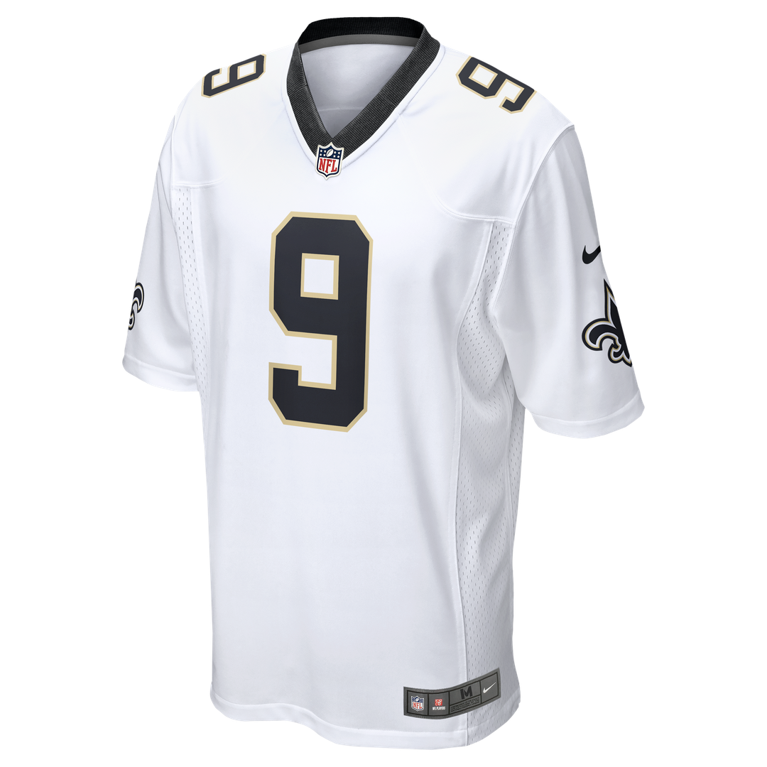 New Orleans Saints Drew Brees Nike White Game Jersey product image 2