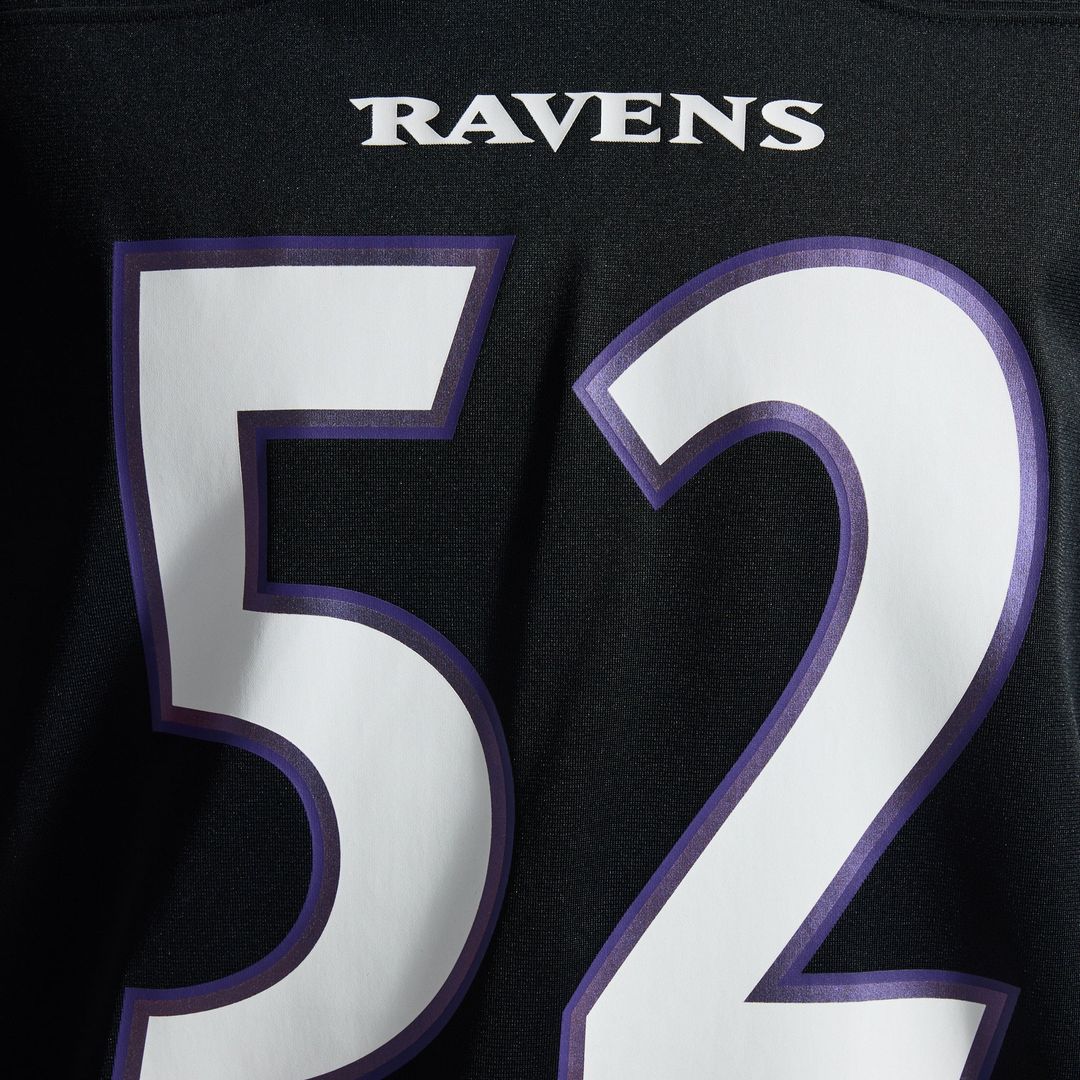 Baltimore Ravens Ray Lewis Nike Black Alternate Retired product image 11