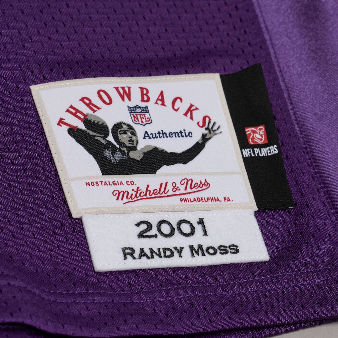 Minnesota Vikings Randy Moss Mitchell & Ness Purple 2001 product image 4
