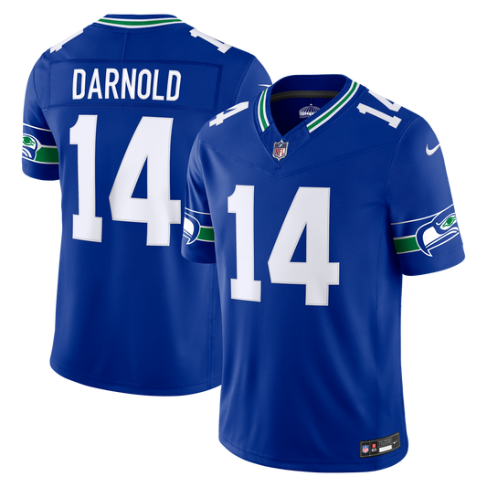 Seattle Seahawks Sam Darnold Nike Royal Alternate Vapor product image 1