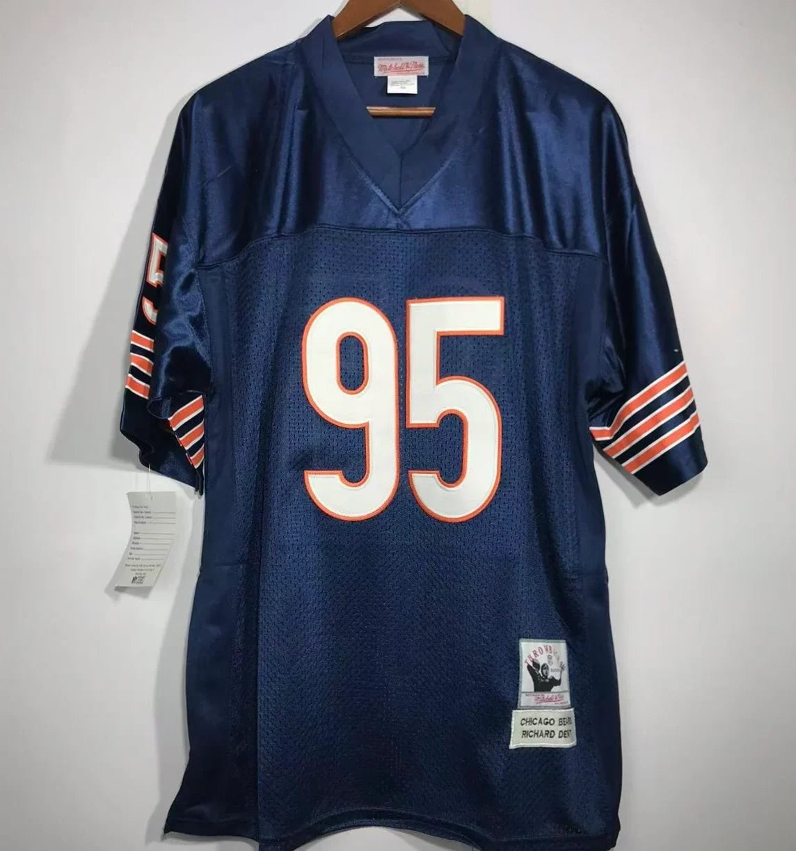 Richard Dent Chicago Bears Official NFL Mitchell & Ness Jersey product image 3, provided for visual reference and product