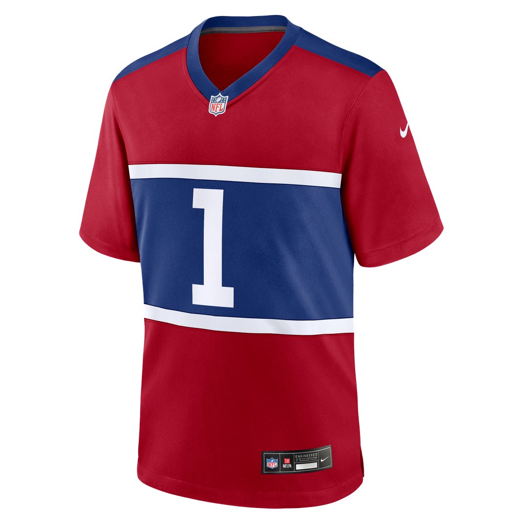 New York Giants Malik Nabers Nike Century Red Alternate product image 19
