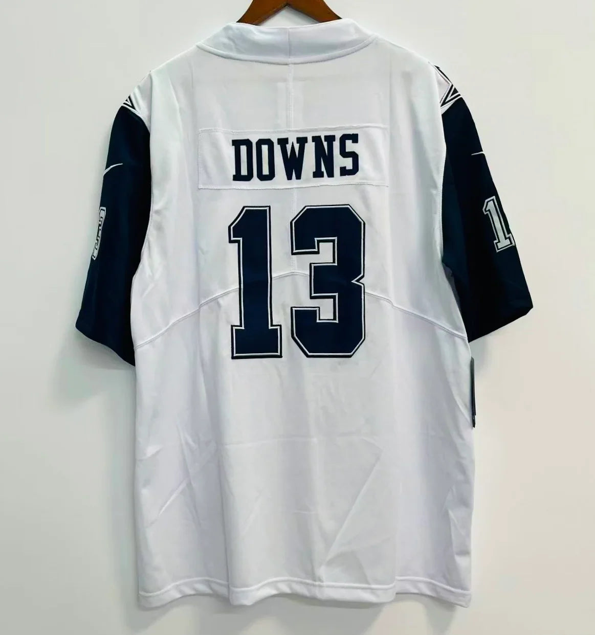 Caleb Downs Dallas Cowboys Official NFL Nike alternate Jersey product image 1, provided for visual reference and product