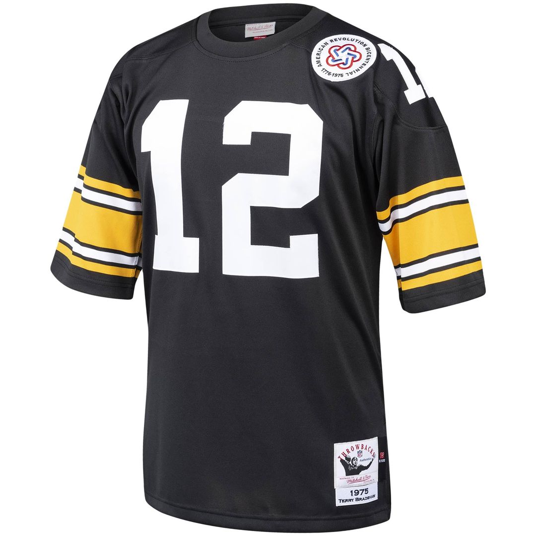 Pittsburgh Steelers Terry Bradshaw Mitchell & Ness Black product image 2