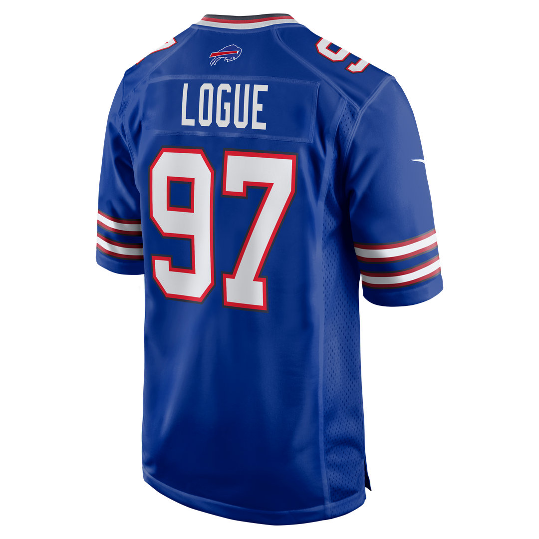 Buffalo Bills Zion Logue Nike Royal Game Jersey product image 3