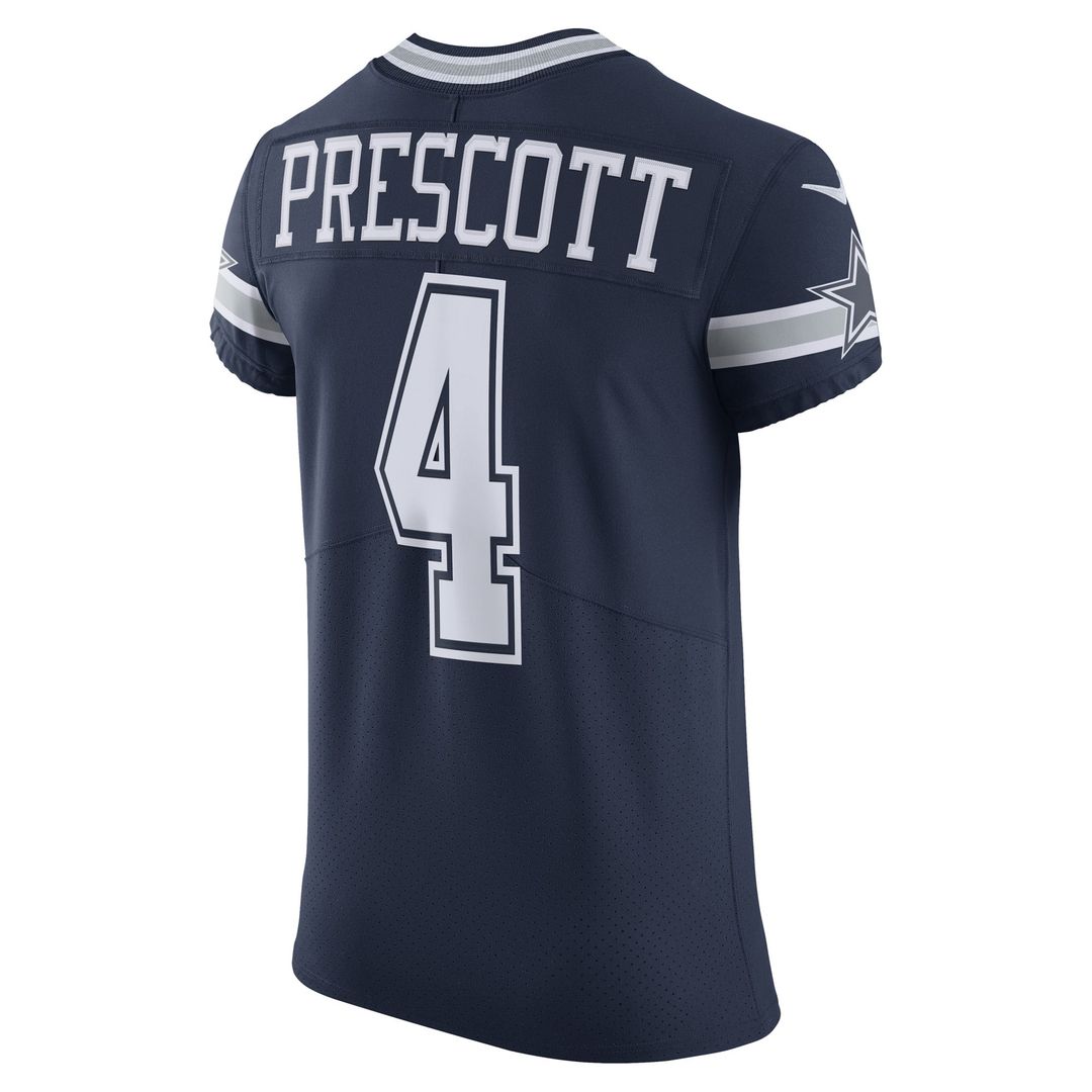 Dallas Cowboys Dak Prescott Nike Navy Vapor Elite Player product image 3