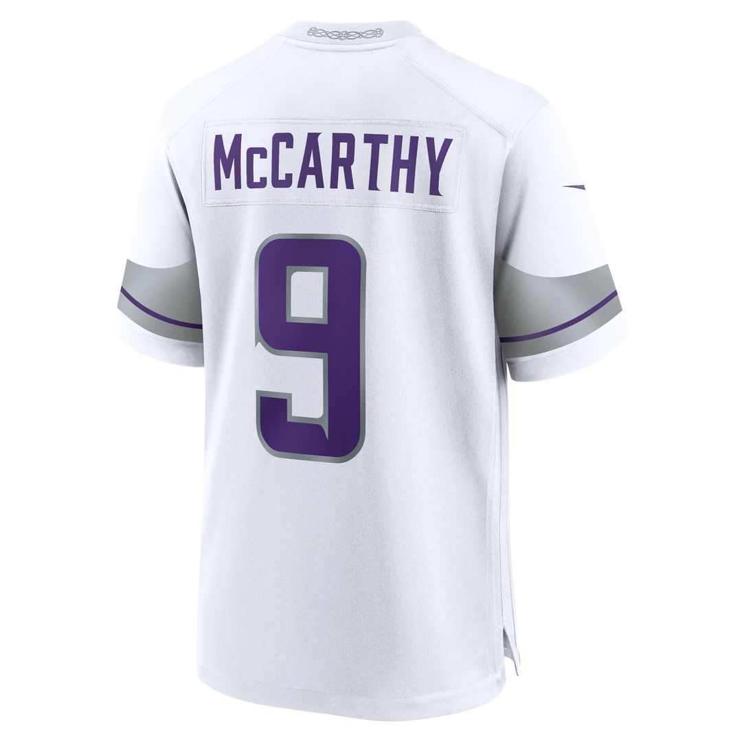 Minnesota Vikings J.J. McCarthy Nike Purple Game Jersey product image 23