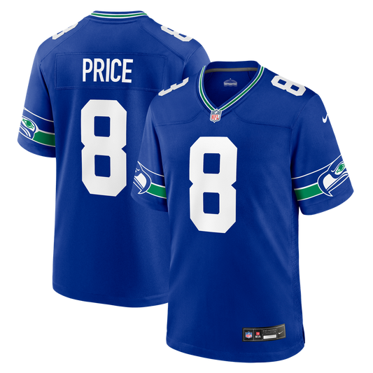 Seattle Seahawks Jadarian Price Nike Royal Alternate Game product image 1