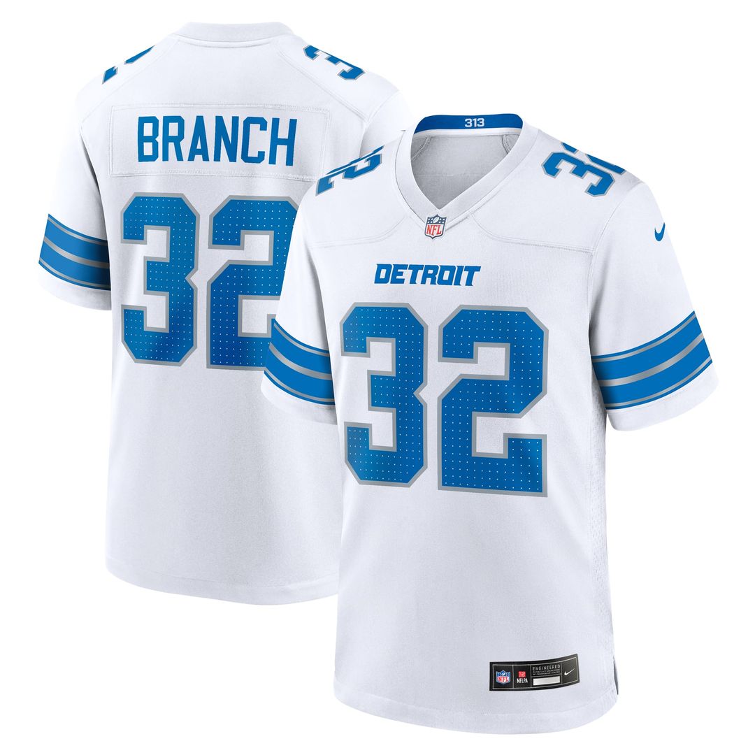 Detroit Lions Brian Branch Nike Black Alternate Game Jersey product image 21