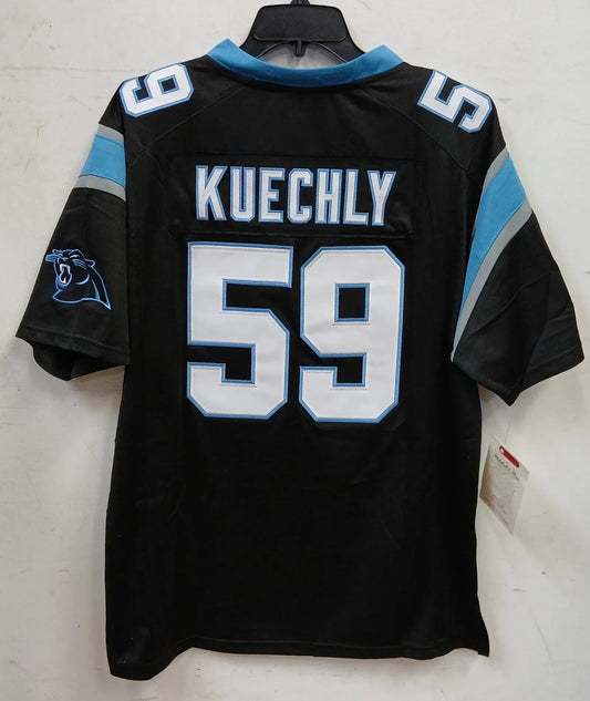 Luke Kuechly Carolina Panthers Official NFL Mitchell & Ness Jersey product image 1, provided for visual reference and