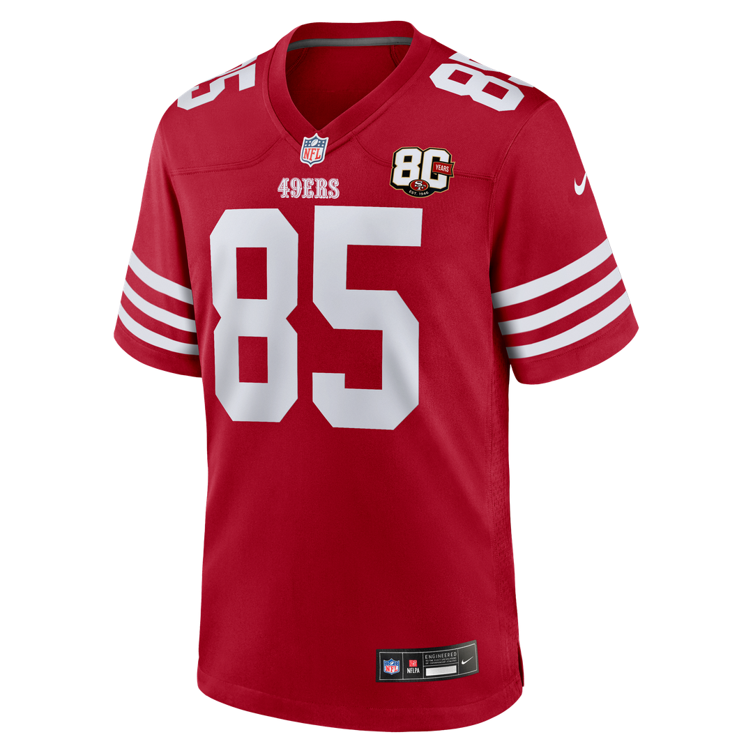 San Francisco 49ers George Kittle Nike Scarlet 80th product image 6
