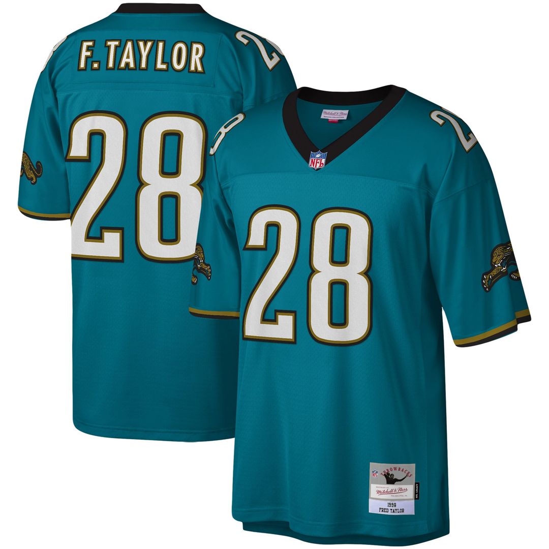 Jacksonville Jaguars Fred Taylor Mitchell & Ness White product image 7