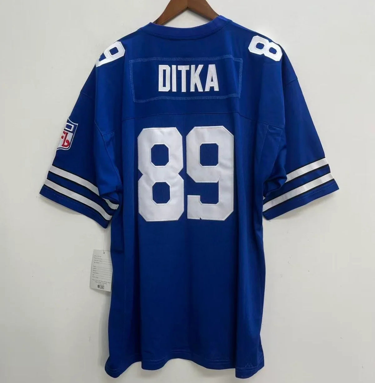 Mike Ditka 1969 Dallas Cowboys Official NFL Mitchell & Ness Jersey product image 1, provided for visual reference and