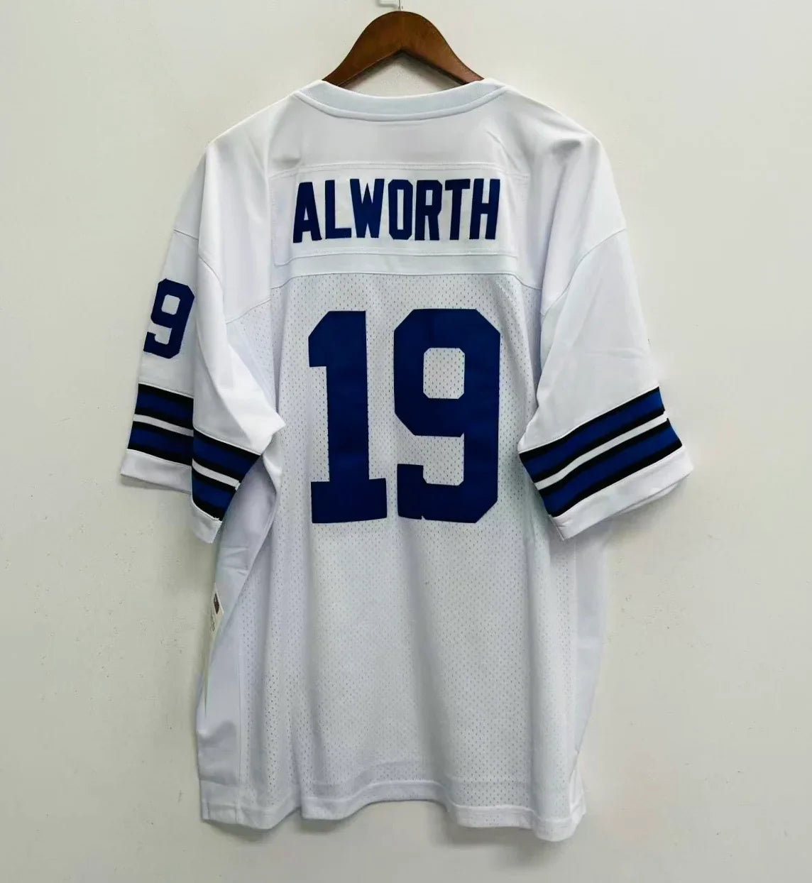 Lance Alworth Dallas Cowboys Official NFL Jersey white Mitchell & Ness white product image 1, provided for visual reference