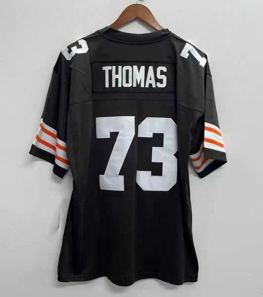 Joe Thomas Cleveland Browns Official NFL Jersey Mitchell & Ness product image 1, provided for visual reference and product