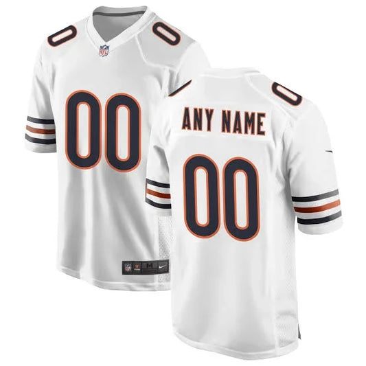 Any name & Number Chicago Bears Official NFL Nike Jersey white product image 1, provided for visual reference and product