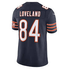 Colston Loveland Chicago Bears YOUTH KIDS Official NFL Nike Jersey blue product image 2, provided for visual reference and
