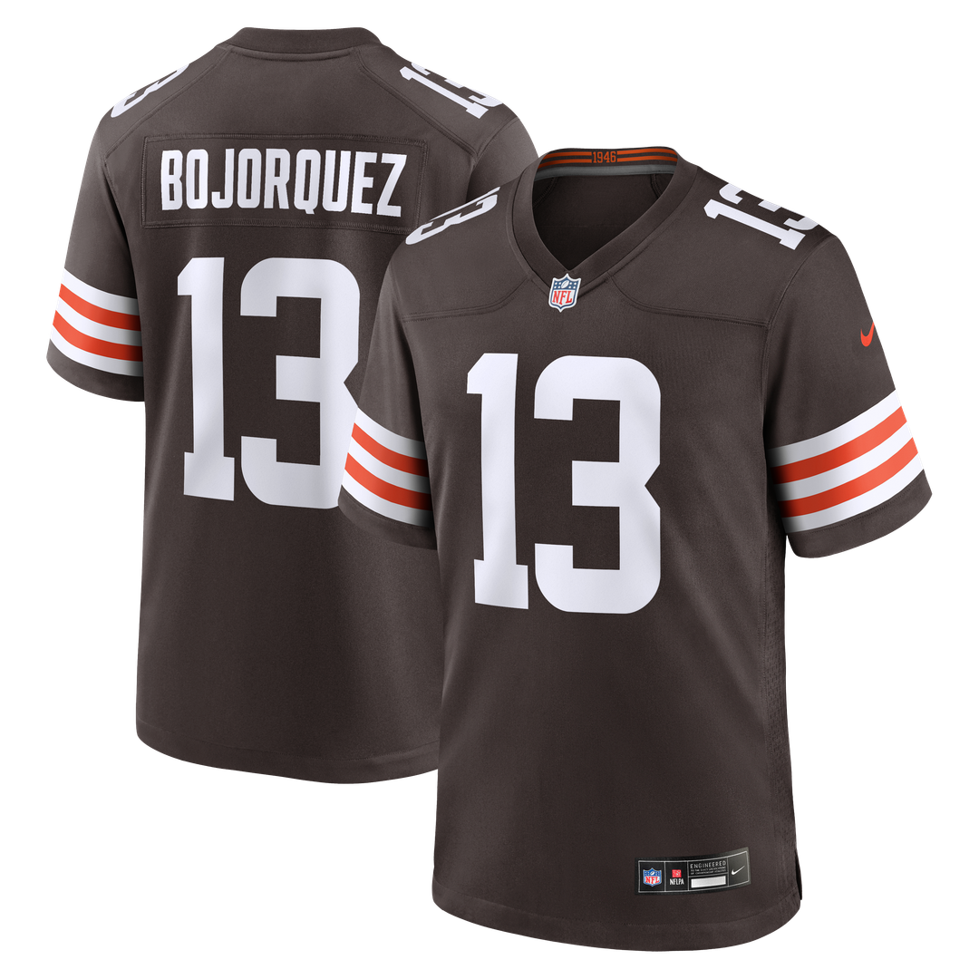 Cleveland Browns Corey Bojorquez Nike Brown Game Jersey product image 1