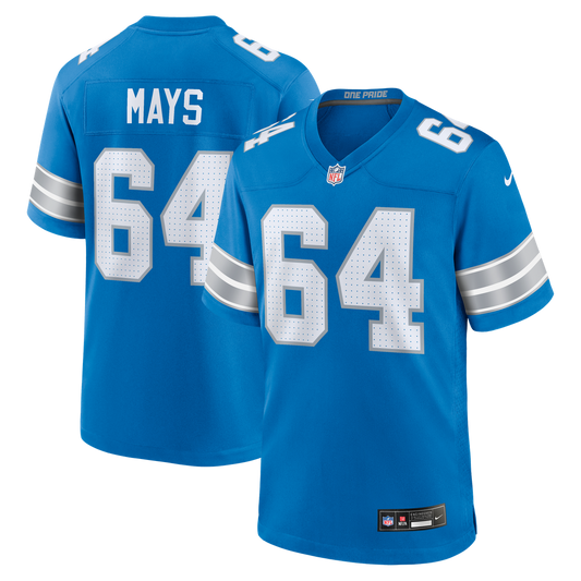 Detroit Lions Cade Mays Nike Blue Game Jersey product image 1