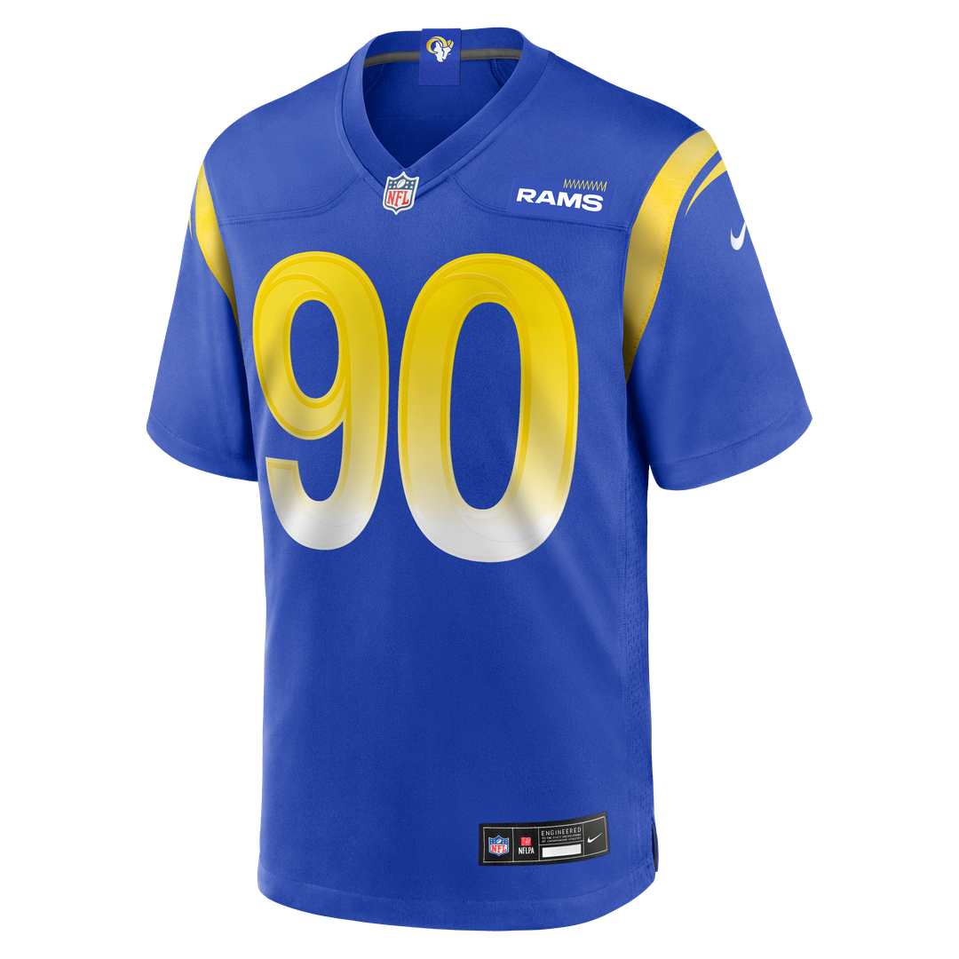 Los Angeles Rams Earnest Brown IV Nike Royal Game Jersey product image 2