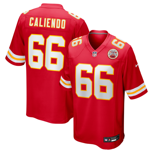 Kansas City Chiefs Mike Caliendo Nike Red Game Jersey product image 1