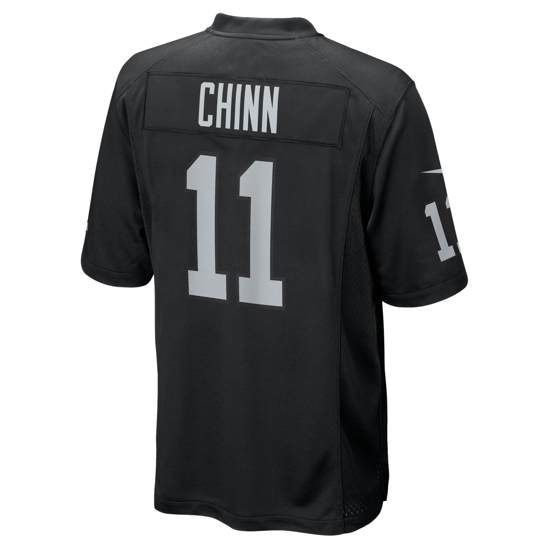 Las Vegas Raiders Jeremy Chinn Nike Black Game Jersey product image 3