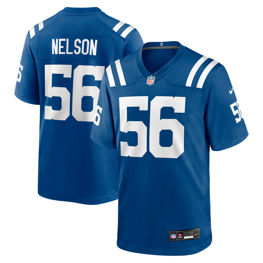 Indianapolis Colts Quenton Nelson Nike Royal Game Jersey product image 1