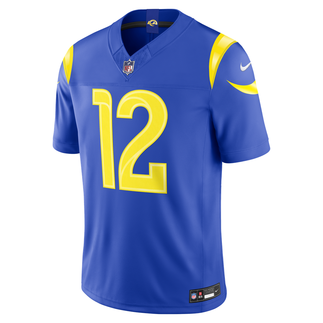Los Angeles Rams Puka Nacua Nike White Vapor FUSE Stitched product image 20