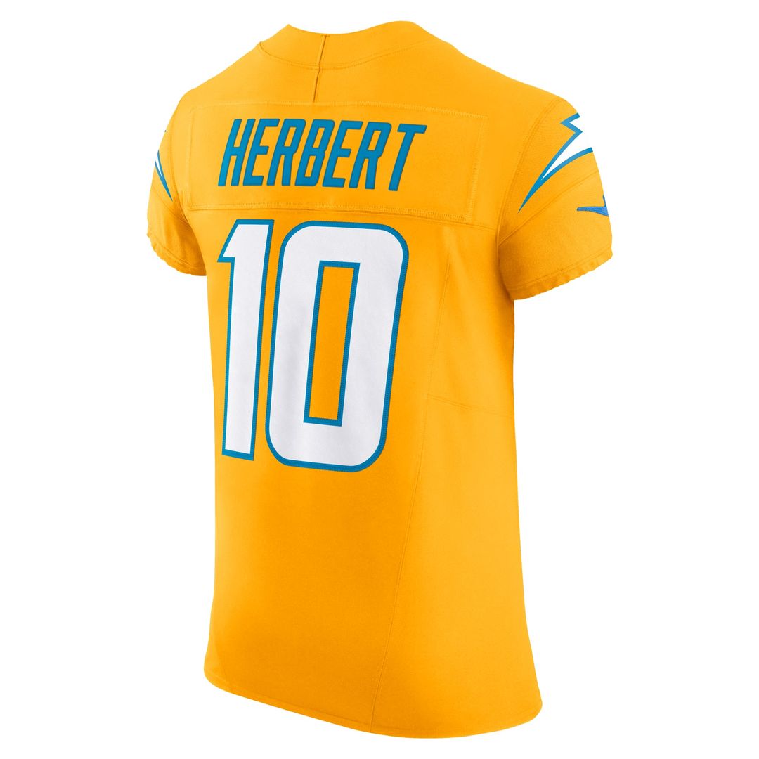 Los Angeles Chargers Justin Herbert Nike Gold Alternate product image 3