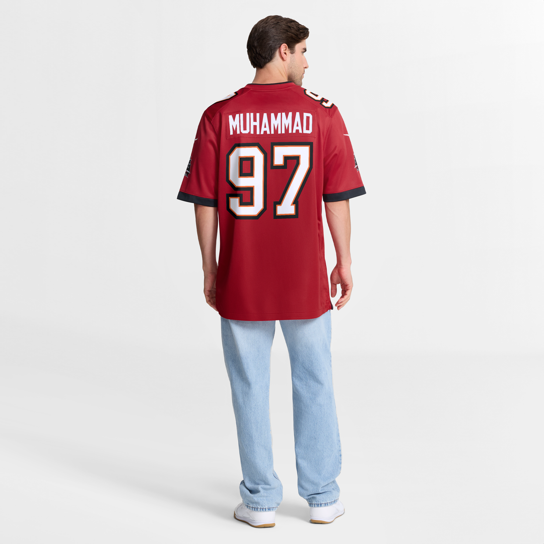 Tampa Bay Buccaneers Al - Quadin Muhammad Nike Red Game product image 3