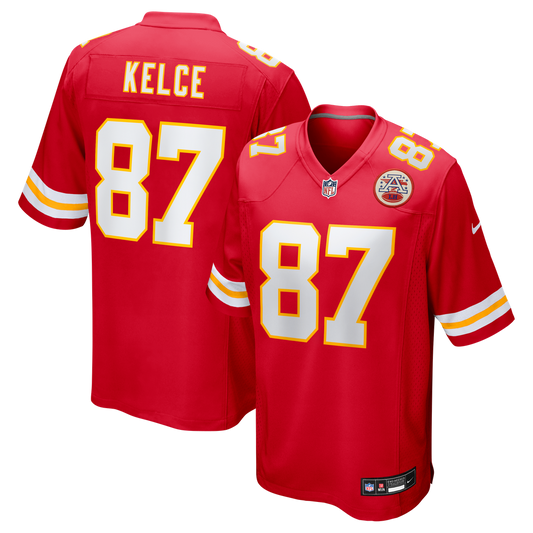 Kansas City Chiefs Travis Kelce Nike Red Game Jersey product image 1
