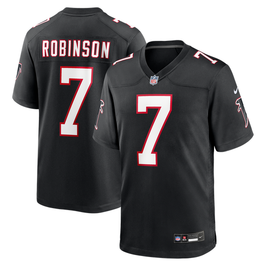 Atlanta Falcons Bijan Robinson Nike Black Throwback Game product image 1