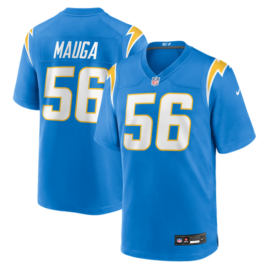 Los Angeles Chargers Kanai Mauga Nike Powder Blue Game product image 1