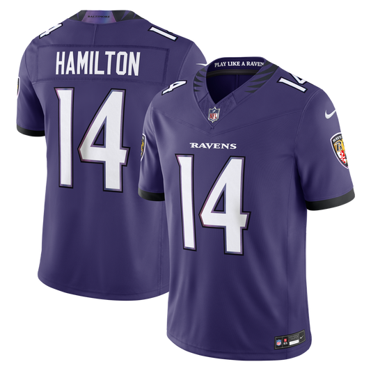 Baltimore Ravens Kyle Hamilton Nike Purple Team Vapor FUSE product image 1