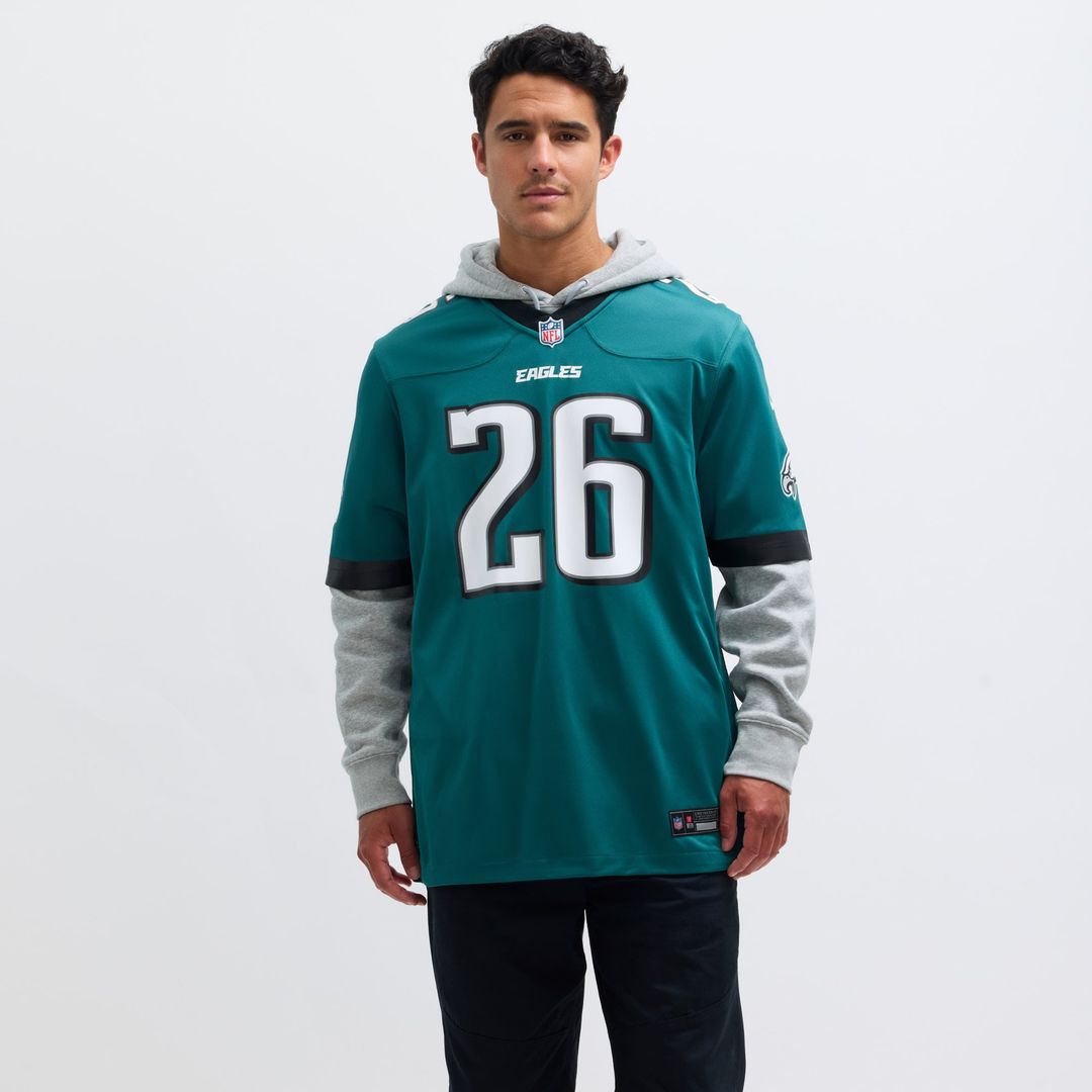 Philadelphia Eagles Saquon Barkley Nike Black Alternate product image 16