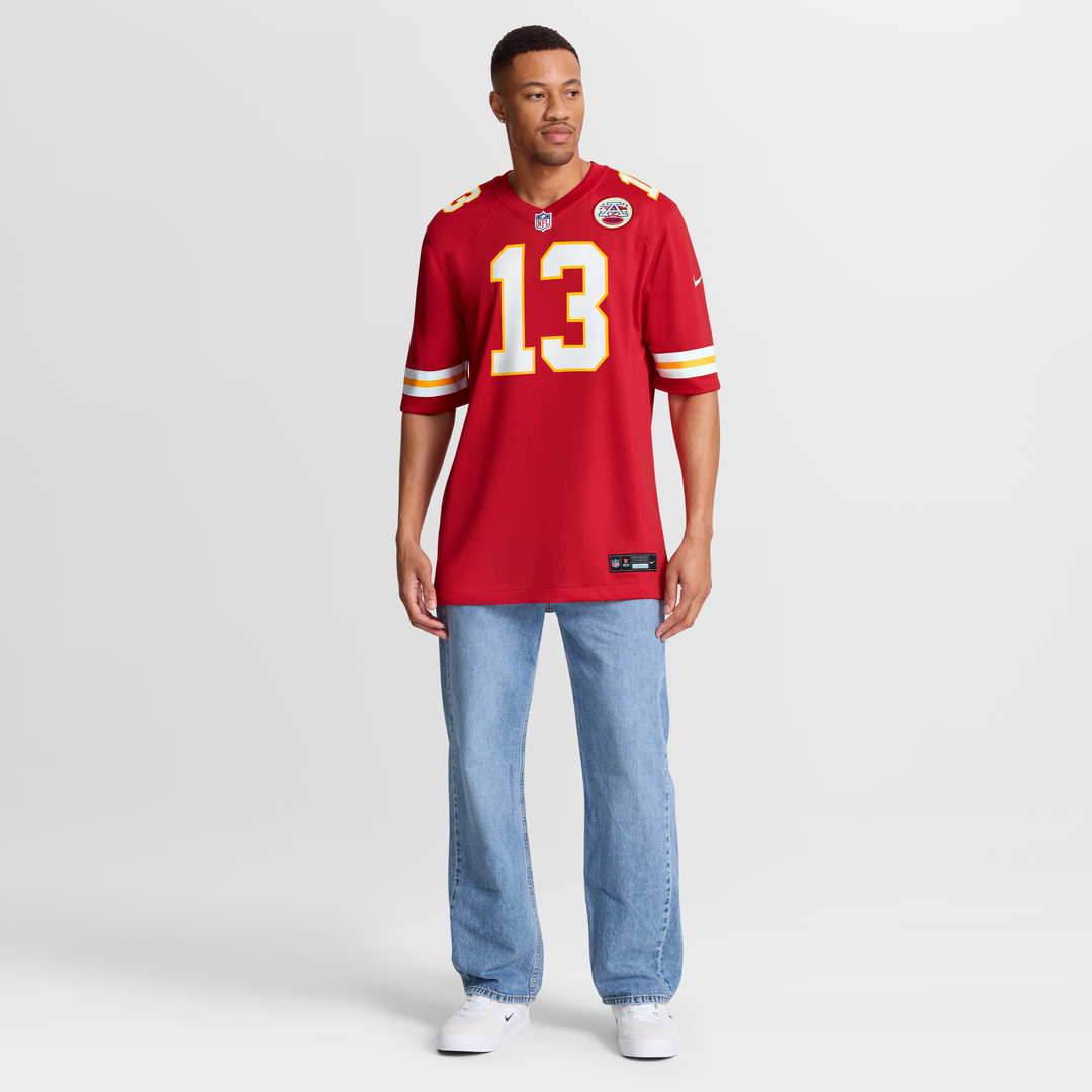 Kansas City Chiefs Nazeeh Johnson Nike Red Game Jersey product image 7