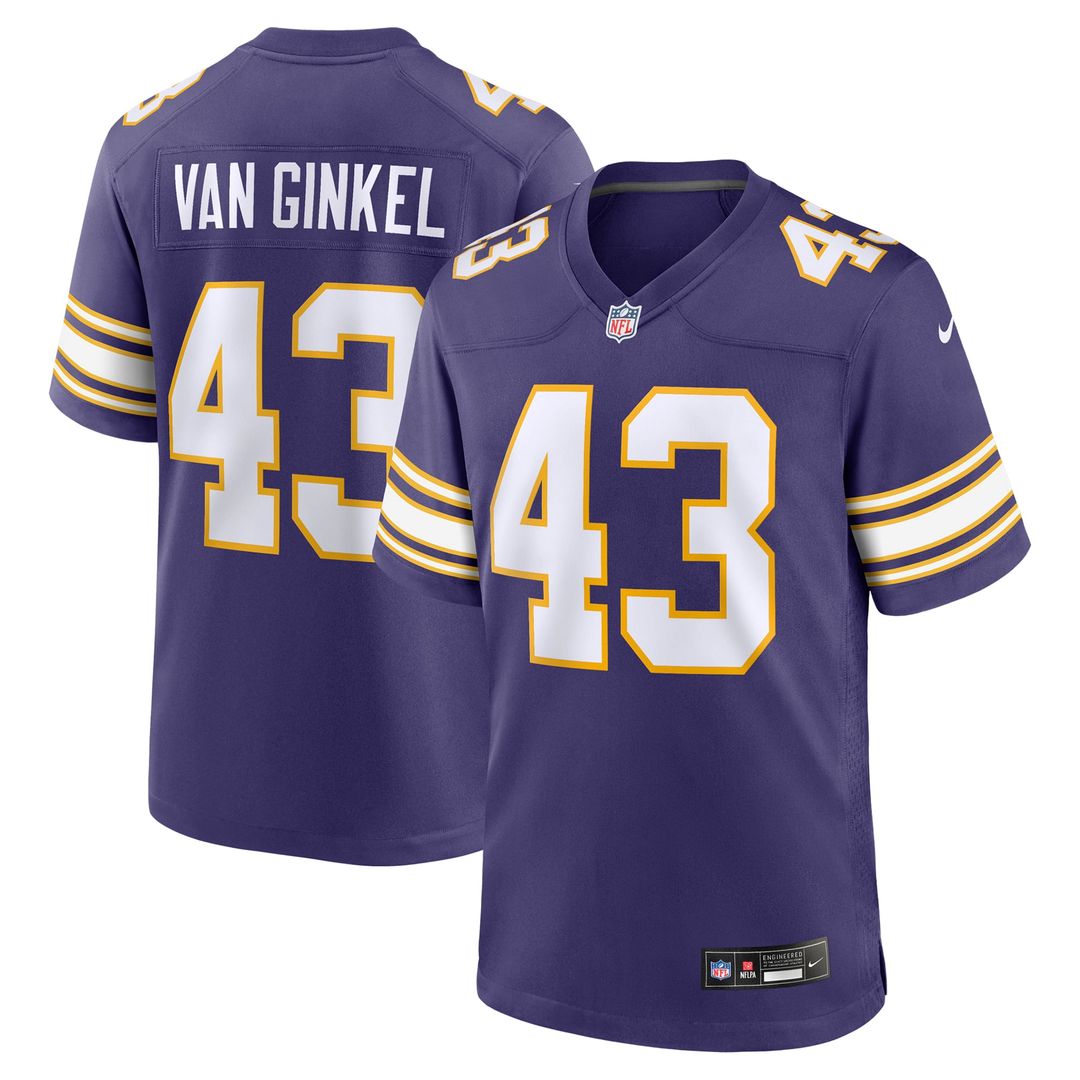 Minnesota Vikings Andrew Van Ginkel Nike Purple Alternate product image 1