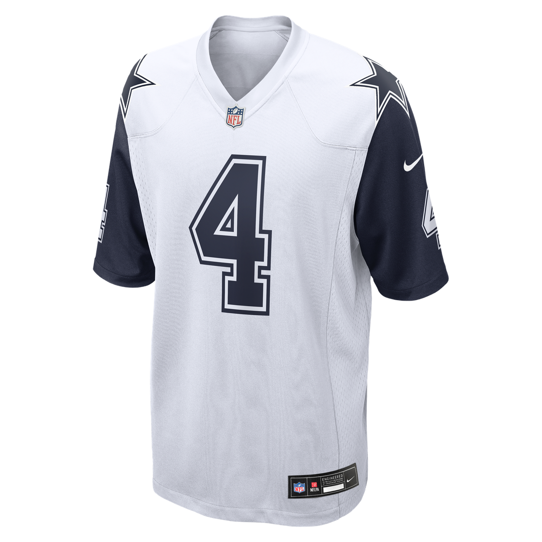 Dallas Cowboys Dak Prescott Nike White Alternate Game Team product image 19