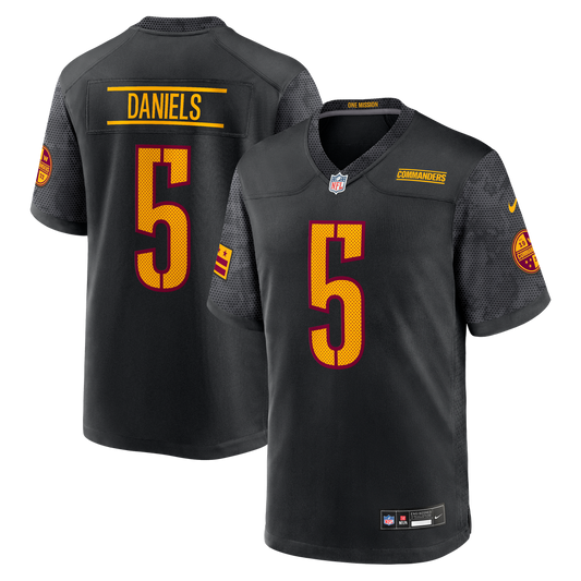 Washington Commanders Jayden Daniels Nike Black Alternate product image 1