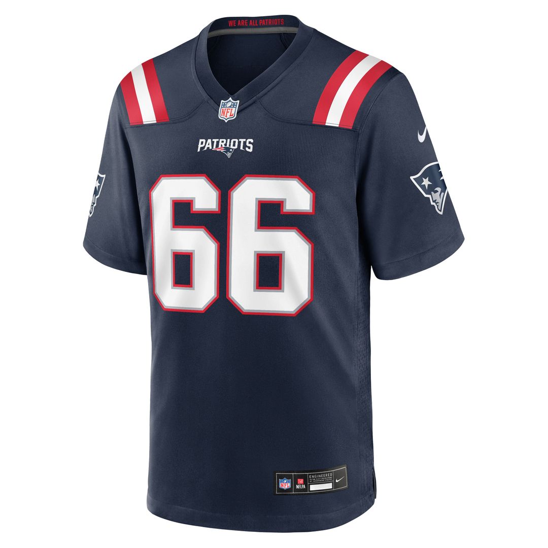 New England Patriots Will Campbell Nike Navy Game Jersey product image 4