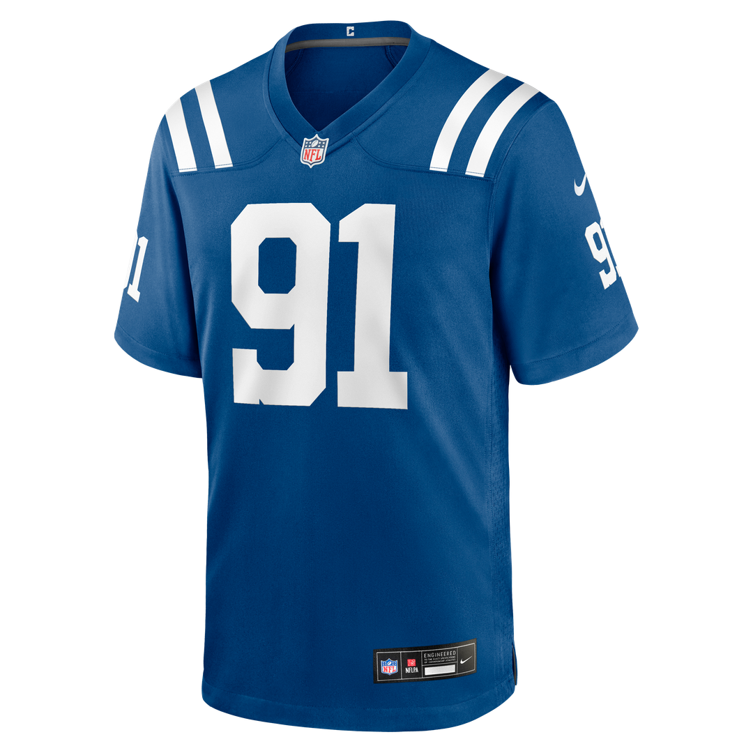 Indianapolis Colts JT Tuimoloau Nike Royal Game Jersey product image 2