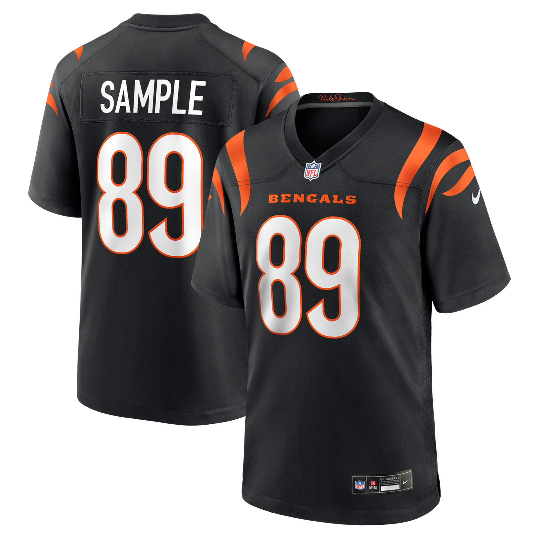 Cincinnati Bengals Drew Sample Nike Black Game Jersey product image 1