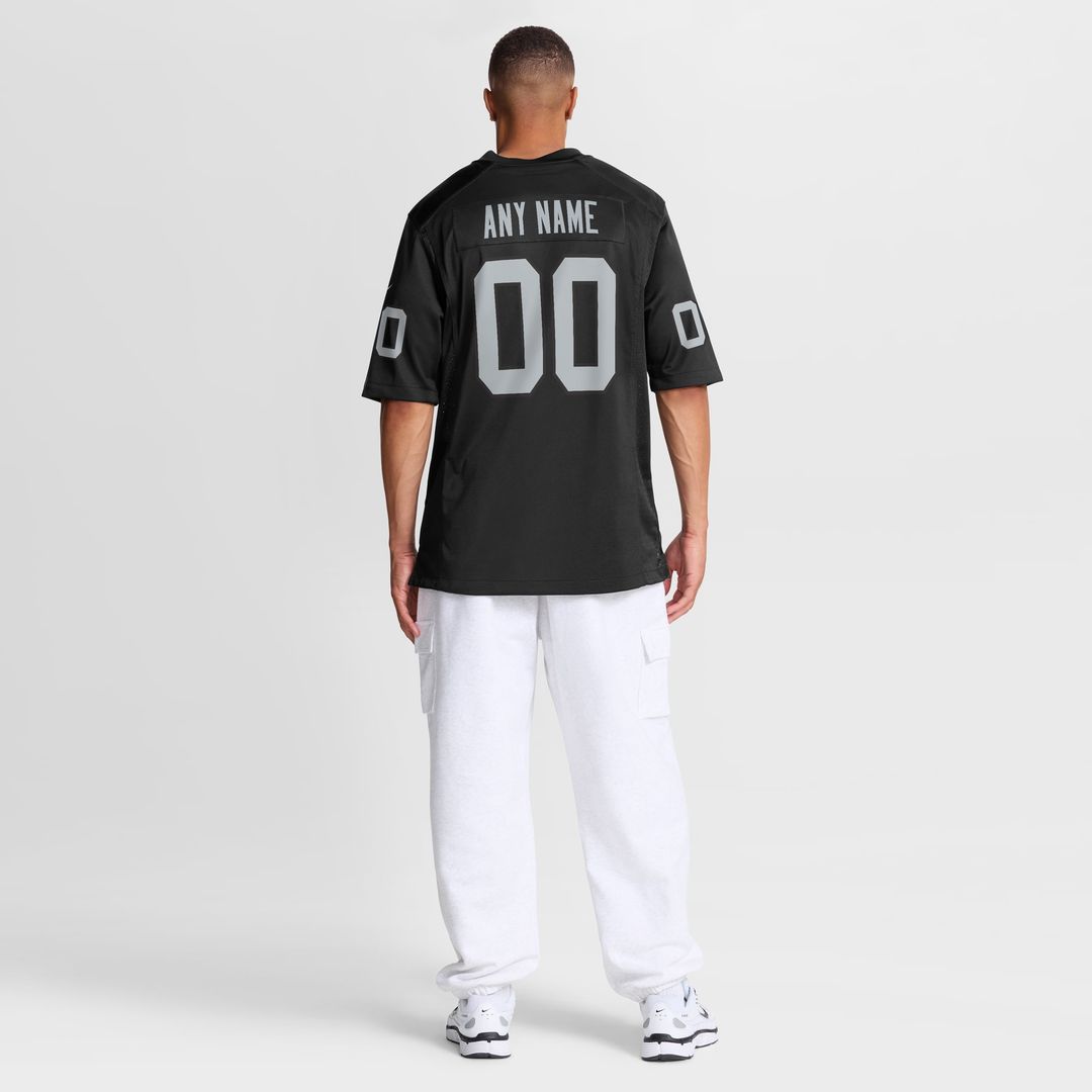 Las Vegas Raiders Nike Black Custom Jersey product image 8